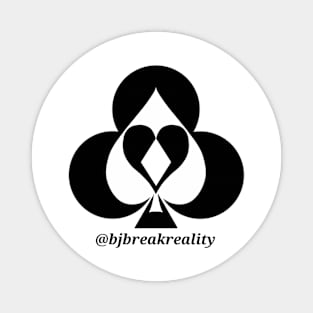 Benny James bjbreakreality logo Magnet